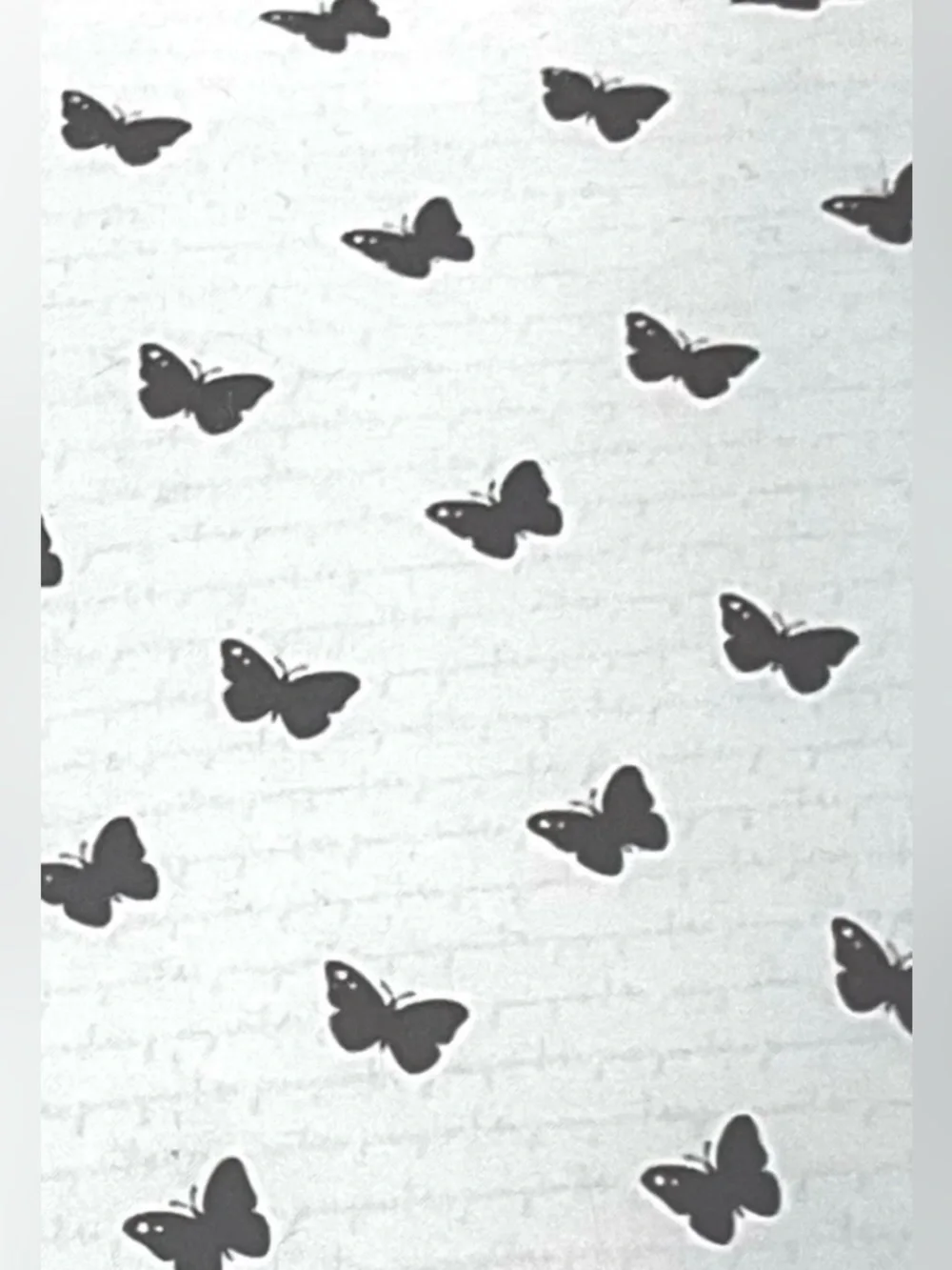 Juicy Couture 4-pc DP Twin Sheet Set White Pink Logos Black Butterflies NEW NIP